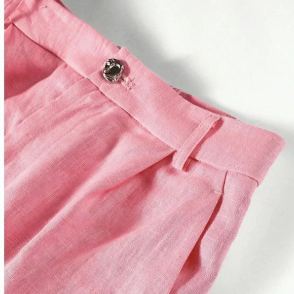 PREMIUM SOLID FOLD PLEATED STRAIGHT LEG SUIT PANTS - Picture 11 of 12